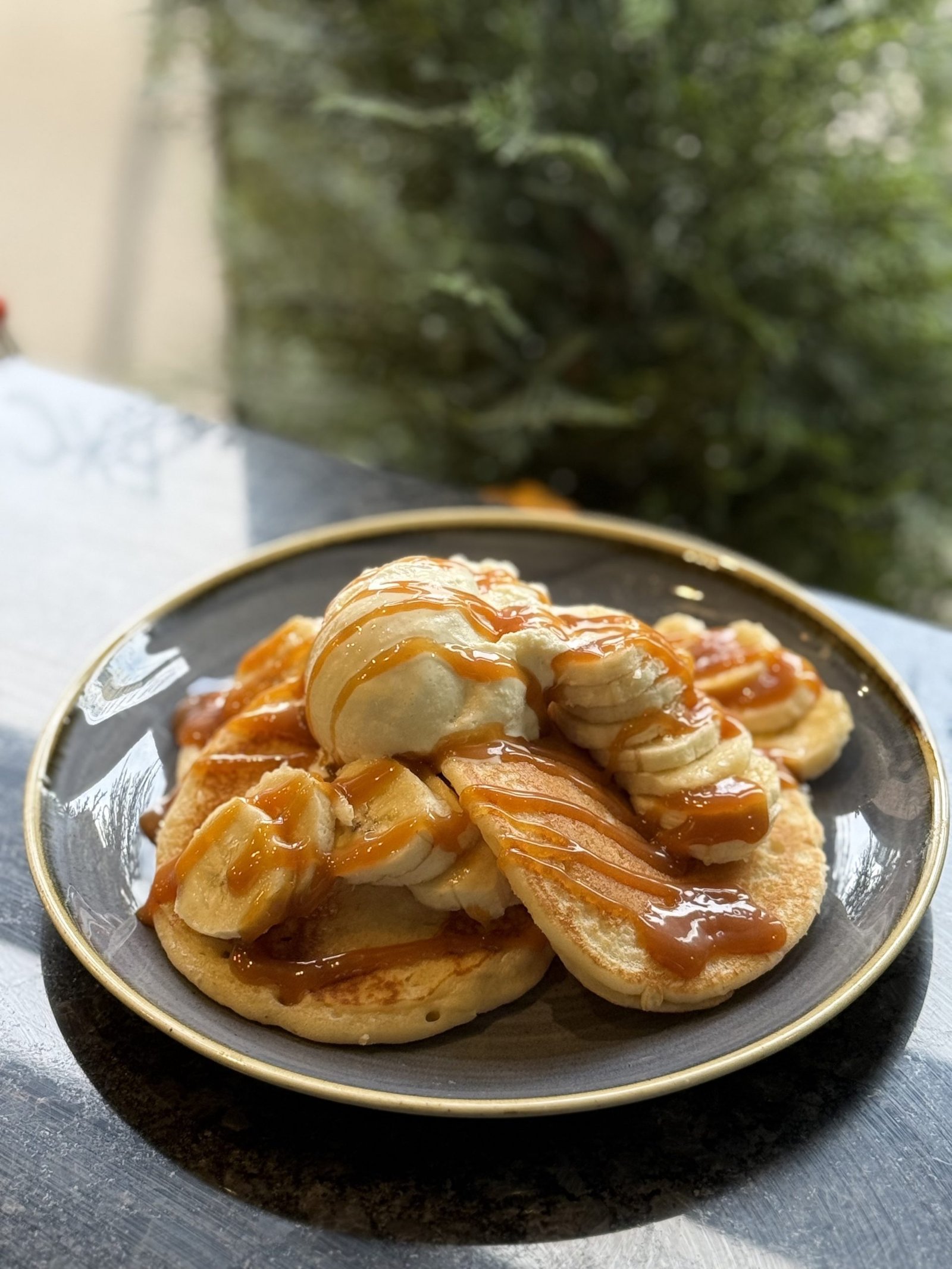 Banoffee pancakes